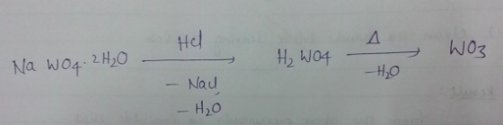 ttd Na wo4 2H20 ?Naul H2o