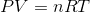 PV nRT