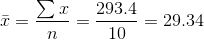 293.4 -- 29.34 10 7n