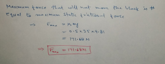 2 orCe = 171.68 N iAa