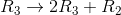 R_3\rightarrow 2R_3+R_2