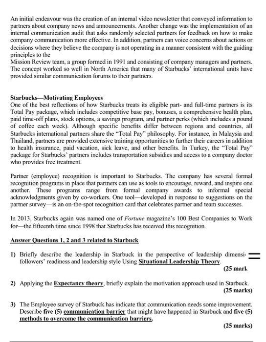 An initial endeavour was the creation of an internal video newsletter that conveyed information to partners about company new