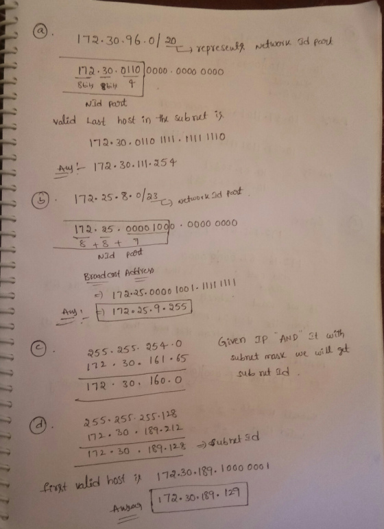 !าล . 30 . 0 1 10 0000 , 0000 0000 wid paot Valid Last host in th Sub net y 112.35.o000 1oolo 0000 0006 Broad cost Achrep 2S.