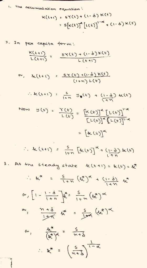 1. Tmi accumui akion eamahen 2. In Pex capita ferm. し(t L(k ol 3.AA te Se m t