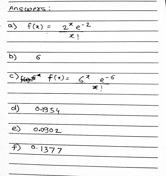 え! b) d) 6-19 54 e)o.ogo 2 o. 1377