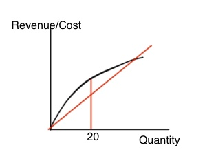 Revenue/Cost 20 Quantity