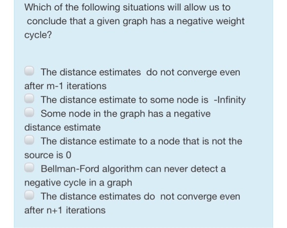 Answer the following multiple choice questions abo
