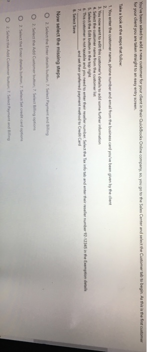 tab to for your client you are taken straight to an easy entry screen. 6. This