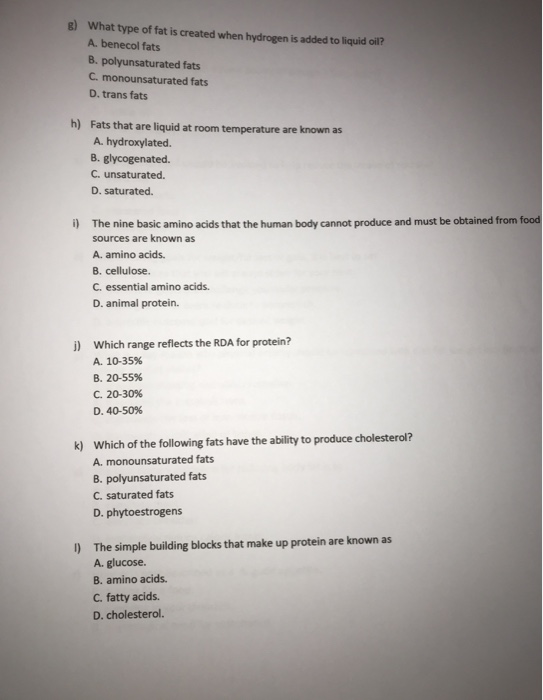 Question 1/multiple choice a) Which of the following
