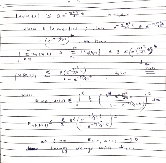 t 144, z 1 ben²11² n = 1,2 22 n2 11 2 t nint (2 و مانی B is constant مع ولي (e-192²) have h IN I 1 41(4,5) < В 5) E un ca, t)