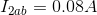I_{2ab}=0.08A