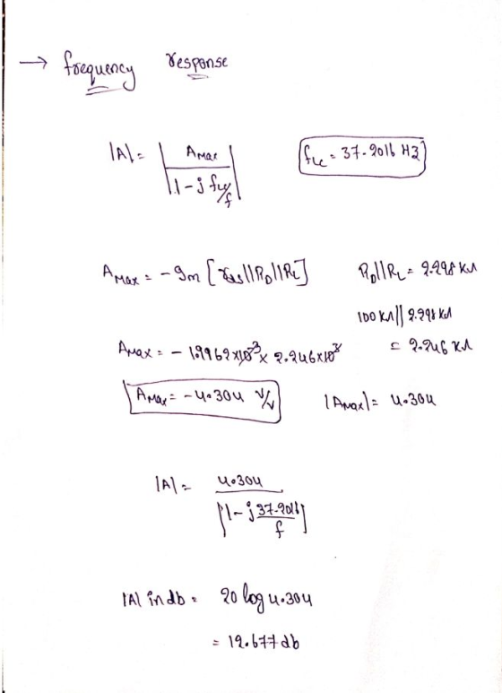 frequency response 1A)= Amar Ife: 37.2016 Hz -i fus Amax = -9m [full Rolle Roll = 2.298 ku 100 k1|19.998241 -2.246 ki Amax =