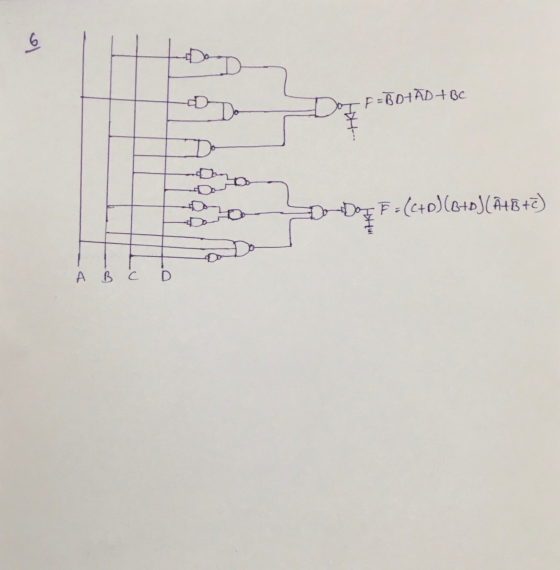 6 F = BDTAD + BC D-DF.(+0)(8+)(+8+2) A B C A B C D