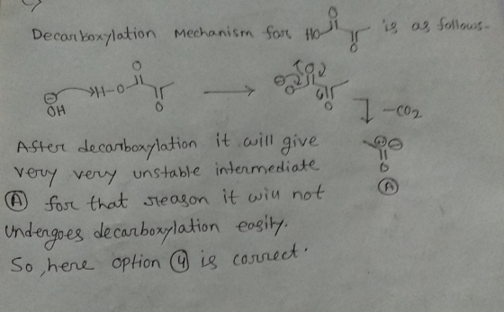 Decosi koxlation Mechanism for i H-0-JL OH co2 ASterr deconborylation it aill give veyvery unstable intenrmediate ( fos that