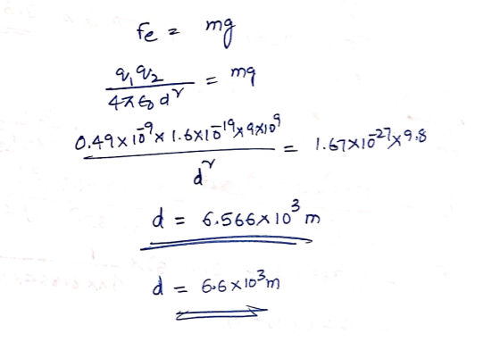 fe - x9.S 3 d = 6.566ス10 m d= 6.6x103