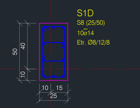 S1D S8 (25/50) 10014 Etr. Ø8/12/8 40 50 10 07 10 25
