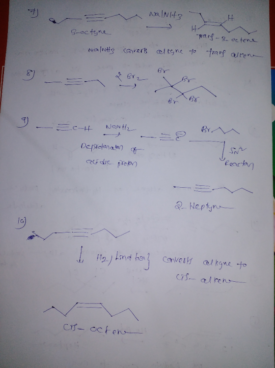 NaINH3 B-octone trans-B. octene to trans alrene Na/NH3 canrorts calkone B BY - C-H NONH2 Depootan atan a alé die groten sar Q