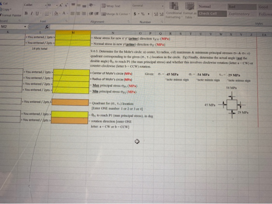 Calibri rWrap Text General - 10 TT 19 Copy -A A == R Normal Conditional format as Check Cell Formatting Table Bad Explanatory