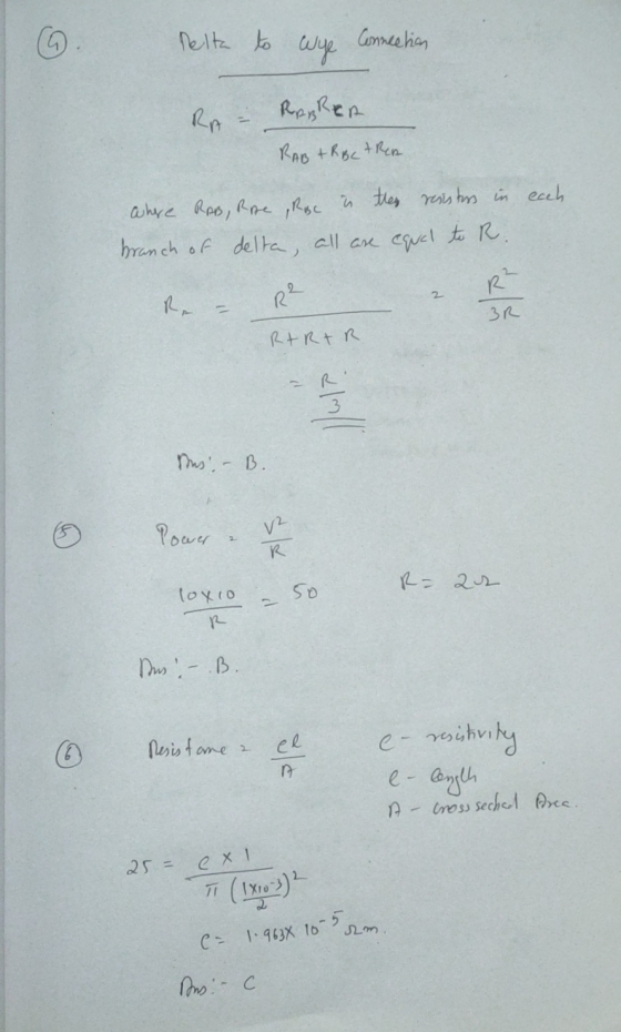 nelta to wye Connection RA - RABRER RAB + RBC tren ahre RAB, Rre, Rose in the rists in branch of delta, all are equal to R. e