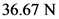 36.67 N
