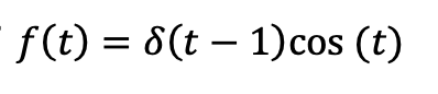 f(t) = 8(t - 1)cos (t)