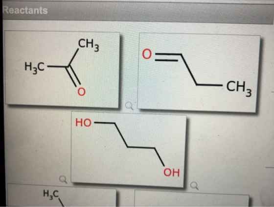 Reactants CH3 0- нс о CH3 НО- он Н.С