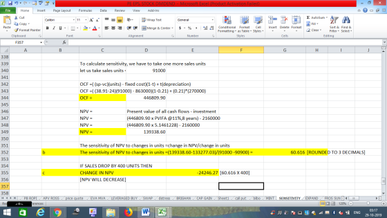PE EPS, STOCK DIVIDEND - Microsoft Excel (Product Activation Failed) View Add-Ins File Home Insert Page Layout Formulas Data