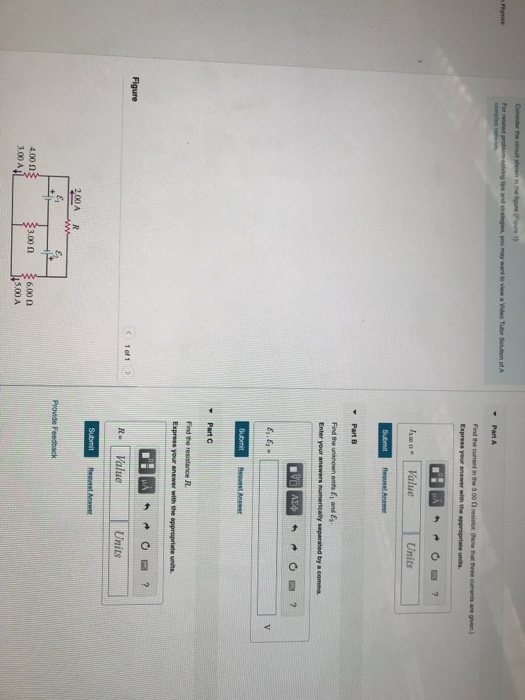 Consider the For related problem shown in the are s and reges you may want to view a Video Tutor Solution of Part A Find the