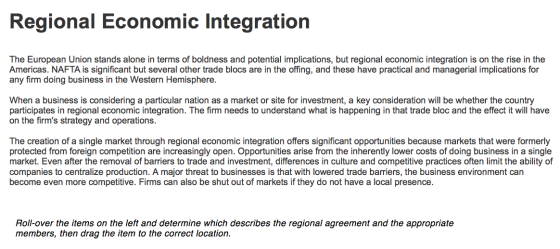 Regional Economic Integration The European Union stands alone in terms of boldness and potential implications, but regional e