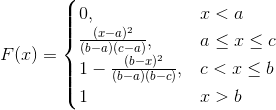 0, E-a)2 F(x) b-a)(c-c = (b-z)2