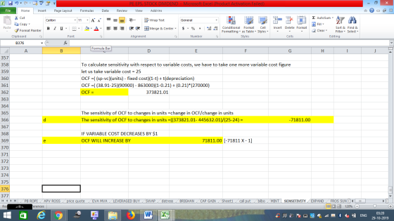 PE EPS, STOCK DIVIDEND - Microsoft Excel (Product Activation Failed) View Add-Ins - 2x Dr File Home Insert Page Layout Formul