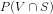 P(V\cap S)
