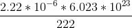 2.22 106.023 1023 222