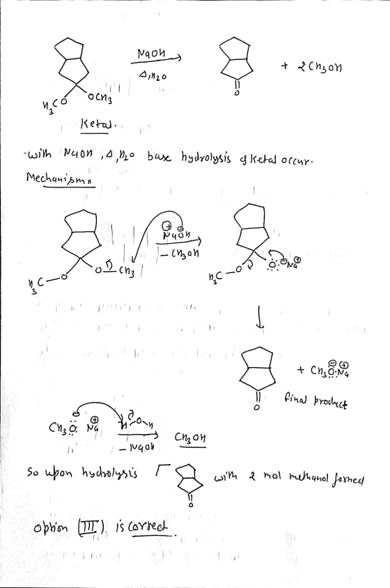 Bredict The Product s For The Following Reaction NaOH A H2O H3CO 
