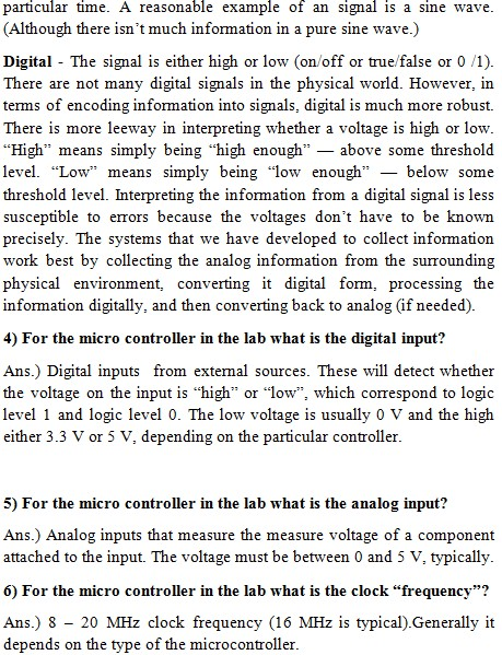 particular time. A reasonable example of an signal is a sine wave (Although there isnt much information in a pure sine wave.