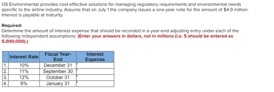 OS Environmental provides cost-effective solutions for managing regulatory requirements and environmental needs specific to t