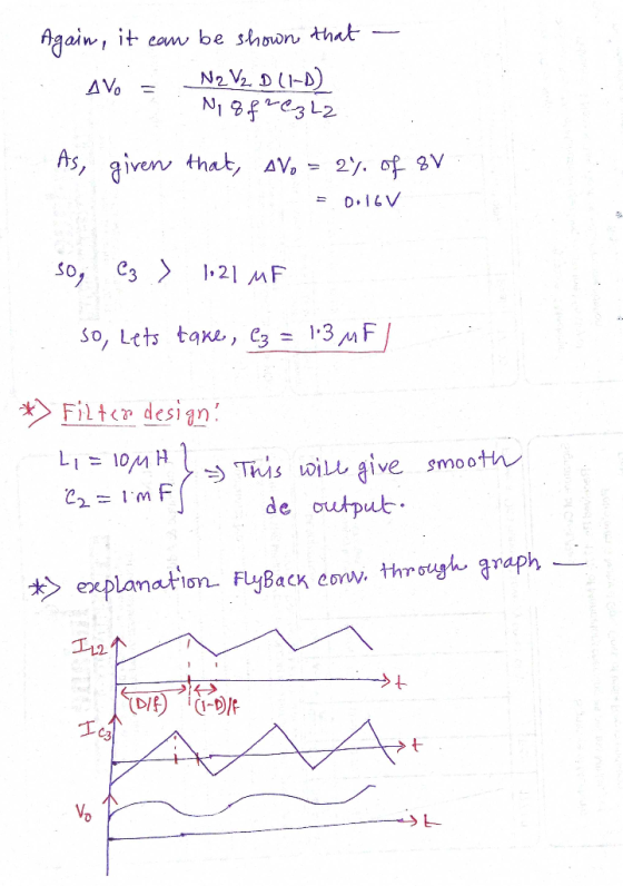 Again, it can be shown that AVO N2 V2.D(ID) Ni 8 frezLz As, given that, avo 2. Of 8V 0.16V Sog C3 ) 1.21 MF so, Lets take, C3