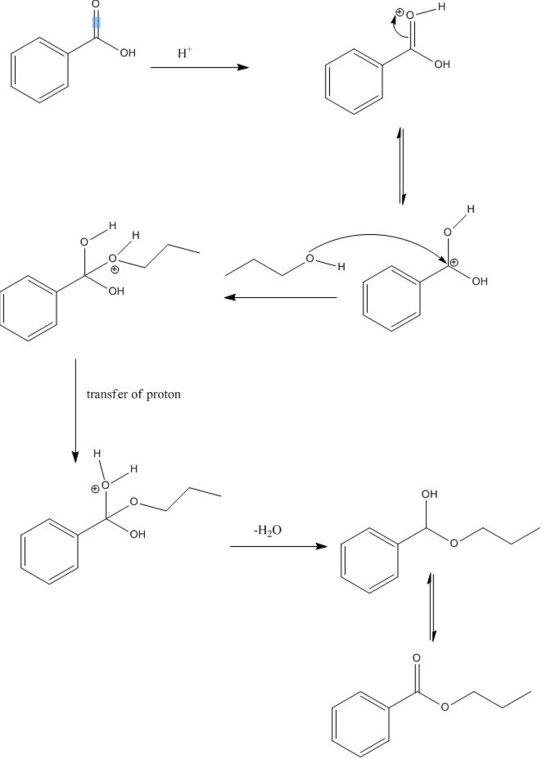 OH OH OH OH transfer of proton OH OH -H2O
