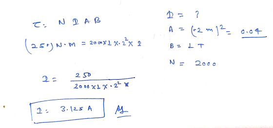 ? To N DAB A (62 cm ] 2=0.04 (250)Nom = 200 % 2 % 2 x 1 LT N 200o 2 5 2 = 2000x18-2² 1: 3.125 A TV