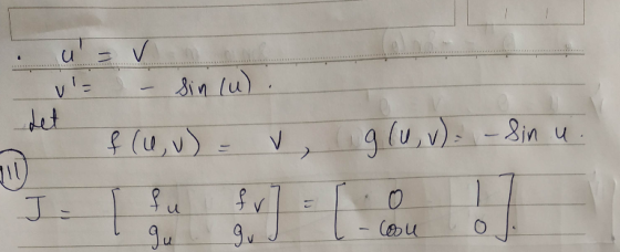 u vs v - sin (u). f dv) - v, g(u, v) - Sin u. I qulgu J L-coou ol.