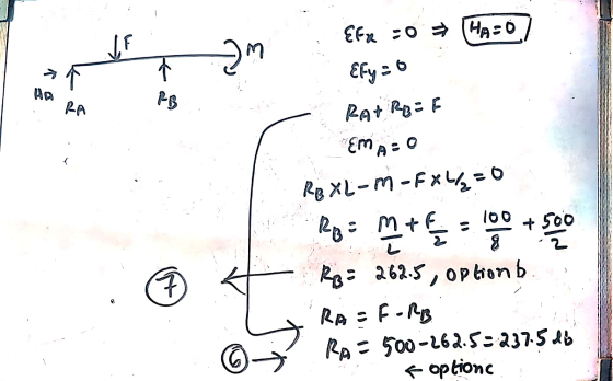Efx -0 = HA=0) . Efy=o RAARBEE TEMASO RB XL-M-FX4=0 Roomt E = 100+ sem Rgo 262.5, opbronb. ® 4 * RAF - R 162.5 = 237.5 46 . R