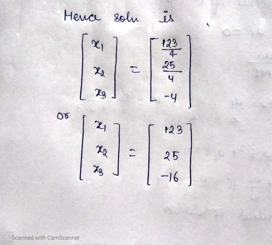 Hence solu is 123 4 XX 8 25 2 Ч -у об L 22 9 은 25 7 -j6 CScanned with CamScanner