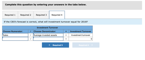 Complete this question by entering your answers in the tabs below. Required 1 Required 2 Required 3 Required 4 If the CEOs f