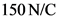 150 N/C
