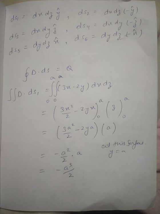 dsi = audzý, ds₂ - dudz (-9) ds; = dudyh , dsy = dudy (-) dss = dydz ñ dso = dy dgt û ) 6 Dids - Q 3u floods, = f fe 3u-2y) a