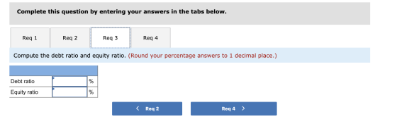 Complete this question by entering your answers in the tabs below. Real Req 1 Reaz Req 2 | Rea3 Req3 REGA Req 4 Compute the d