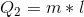 Q_2 = m*l