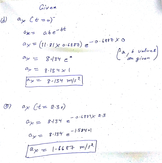 Ven bt a, b values jiven 8-131 ms2 a)o= 8.134 e 8.134 e-1.5,401