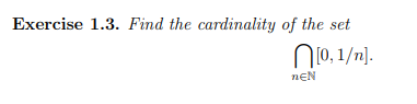Exercise 1.3. Find the cardinality of the set MEN