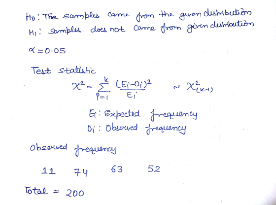 Ho The Sompls Cama grom the guen The sarmbl* does not Text Statishc 63 5.2 Total 200
